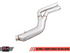 AWE Tuning Non-Resonated Touring Edition Exhaust 5" Chrome Silver Tips for Toyota Supra A90 3020-32058