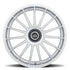 fifteen52 Podium 19x8.5 5x108/5x112 45mm ET 73.1mm Center Bore Speed Silver Wheel