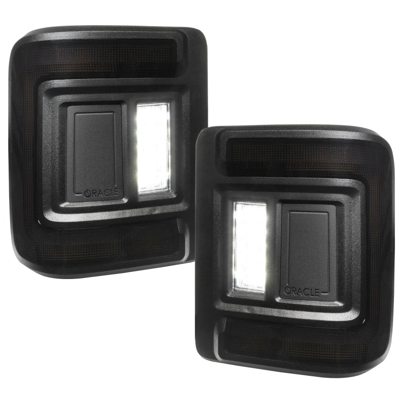 ORACLE Lighting Tinted LED Flush Mount Tail Light for 2018+ Jeep Wrangler Rubicon/Sport 5884-504-T
