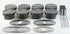 Mahle MS Piston Set LS7 430cid 4.135in Bore 4.000in Stroke 6.067in Rod .927in Pin -2.5cc 11.8 CR