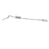 MagnaFlow Sys C/B 11-15 Ford Super Duty F250 6.2L EC CC, SS 3.5in Single Rear Pass Side Ext 5in Tip