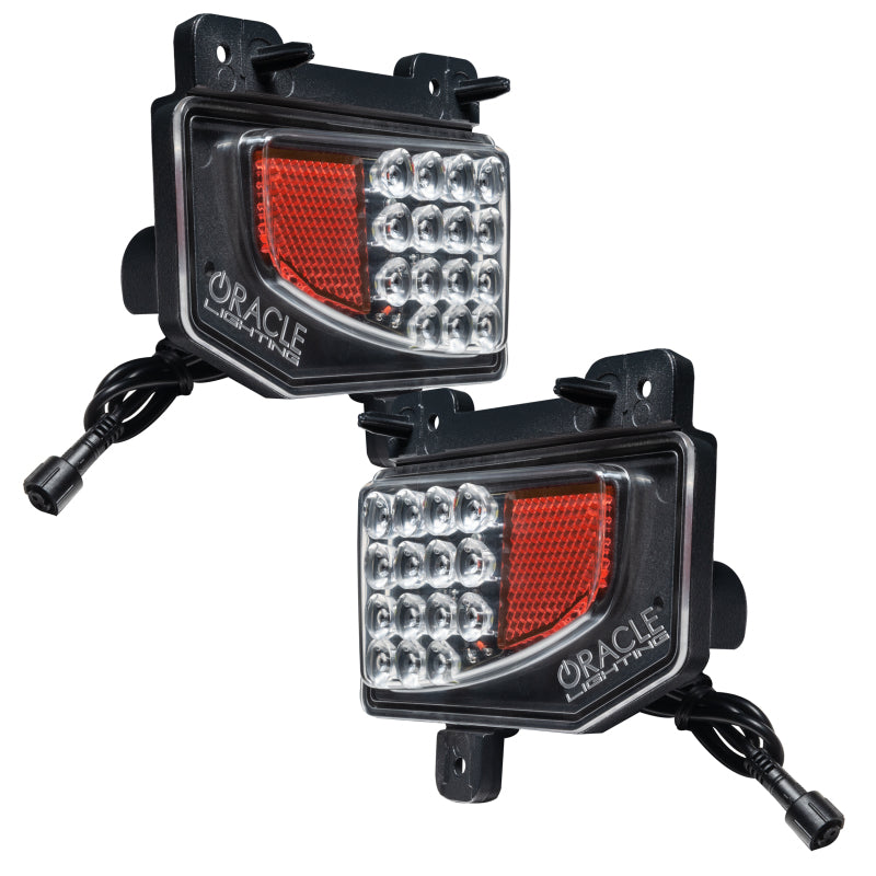 ORACLE Lighting Rear Bumper LED Reverse Lights w/ Plug & Play Harness - 6000K 5881-504