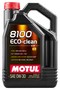 Motul 5L Synthetic Engine Oil 8100 0W30 4x5L ECO-CLEAN ACEA C2 API SM ST.JLR 03.5007