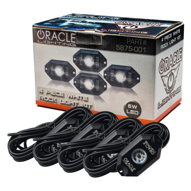 ORACLE Lighting Underbody Wheel Well Rock White Light Kit (4PCS) - 5000K 5875-001