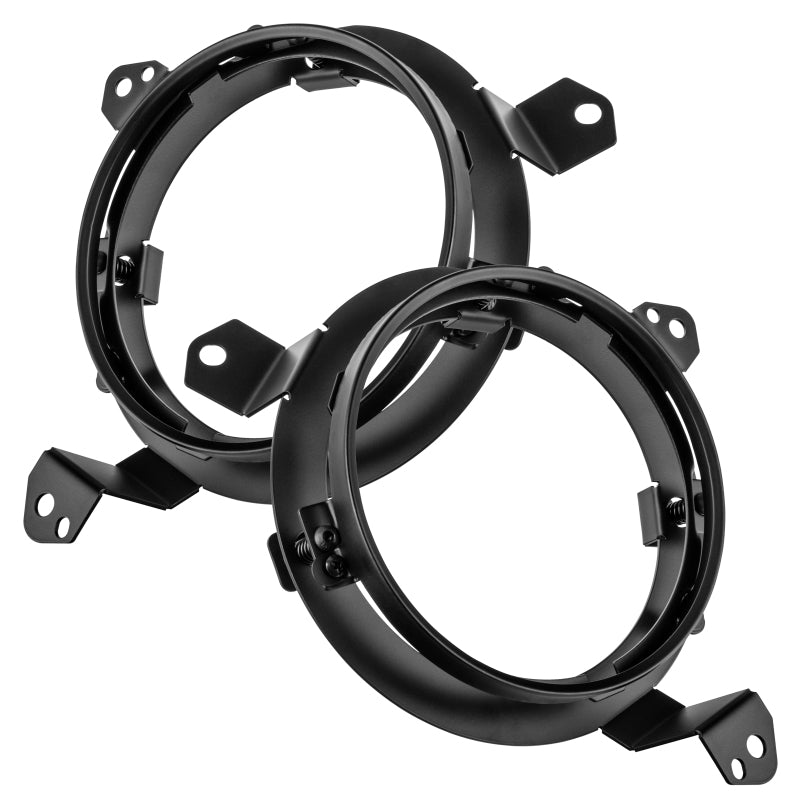 ORACLE Lighting Adjustable 7" Headlight Brackets (Pair) for Jeep Wrangler JL/ Gladiator JT 5843-504