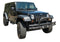 Rampage 2007-2018 Jeep Wrangler(JK) Double Tube Bumper Front - Black