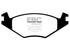 EBC 86-93 Volkswagen Cabriolet 1.8 Redstuff Front Brake Pads