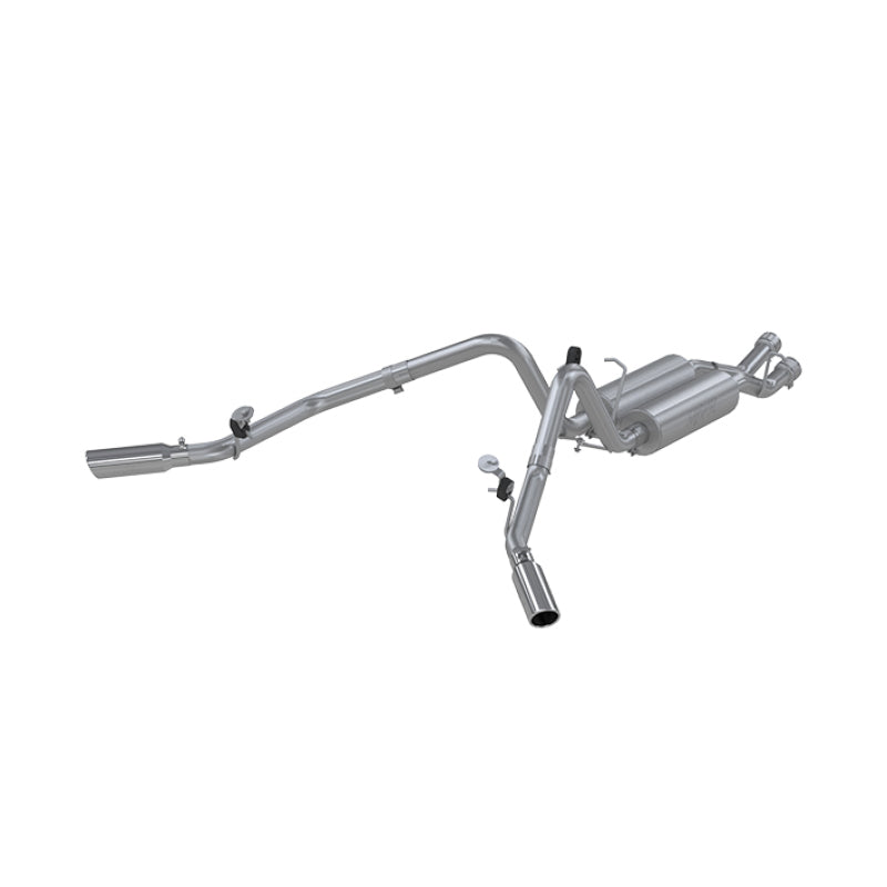 MBRP 2.5"Cat Back Dual Split Side, T409, 03-07 Chev/GMC 2500 HD 6.0L EC-SB S5010409