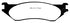 EBC 98-02 Dodge B150 B1500 Cargo 1500 Van 1/2 Ton Yellowstuff Front Brake Pads