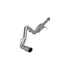 MBRP 3" Cat Back, Single Side AL, 07-08 Chev/GMC 1500 (Next Gen.) CC EC 6'6" bed 4.8/5.3L S5036AL