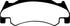 EBC 05-06 Dodge Ram SRT-10 8.3 Yellowstuff Front Brake Pads