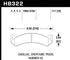 Hawk Chevy / GMC Truck / Hummer LTS Street Front Brake Pads