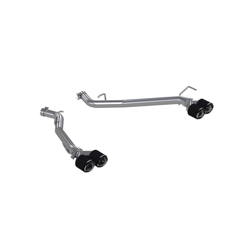 MBRP 2.5" Axle-Back, Dual Rear Exit, 20-21 Ford Explorer ST 3.0L EcoBoost w/ Quad CF Tips S52033CF