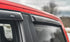 AVS 04-15 Nissan Titan Crew Cab Ventvisor Outside Mount Window Deflectors 4pc - Smoke