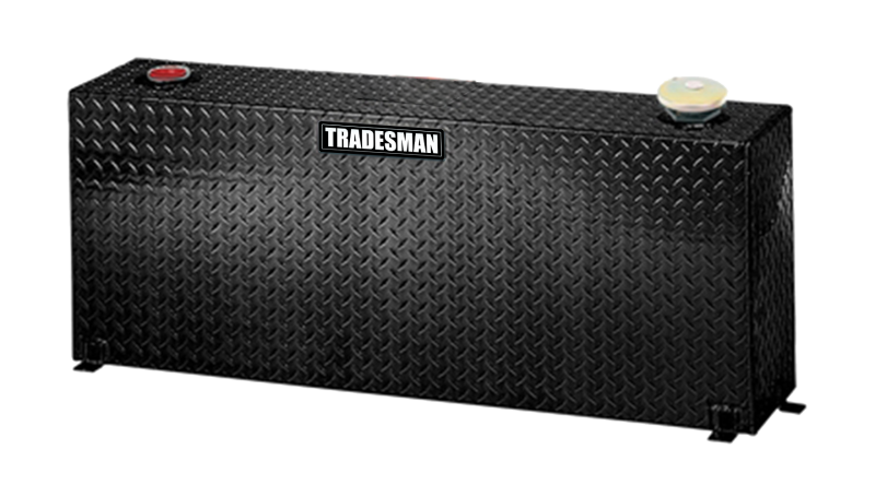 Tradesman Steel Rectangular Liquid Storage Tank (Full Size) - Black