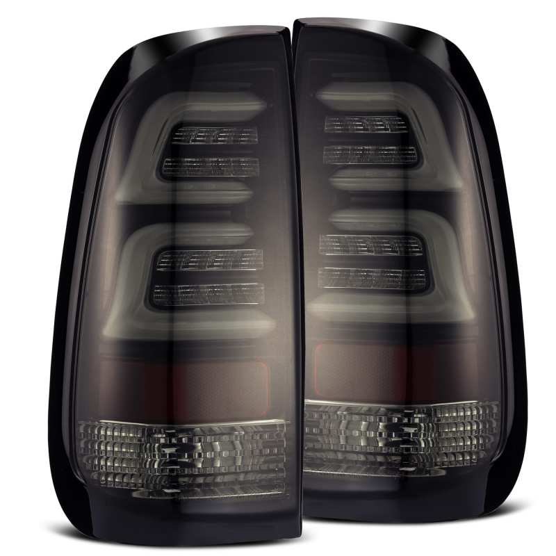 AlphaRex PRO-Series LED Tail Lights Jet Black for 97-03 Ford F-150 Excl 4 Door SuperCrew Cab 654010