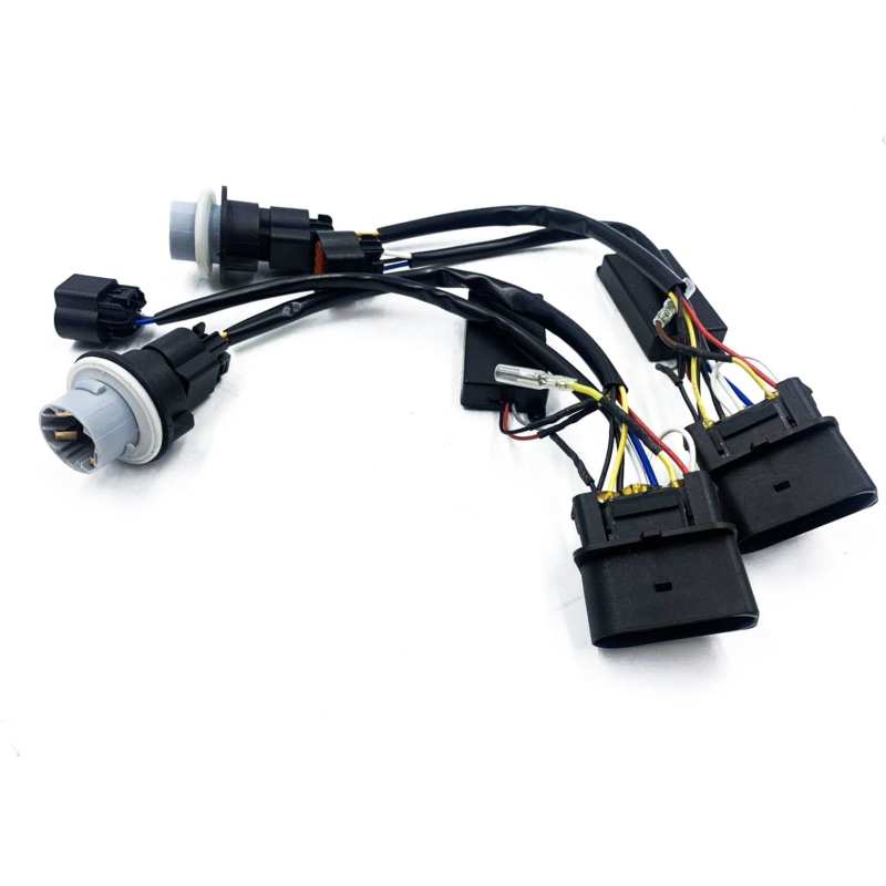 AlphaRex 13-18 Ram 1500 Wiring Adapter Stock Projector Headlight to Headlight Converters 810003