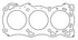 Cometic Nissan VQ30DE/VQ35DE (Non VQ30DE-K) 96mm Bore RHS .030in MLS Head Gasket