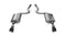 Corsa 2015 Ford Mustang GT 5.0 3in Axle Back Exhaust Black Dual Tips (Touring)