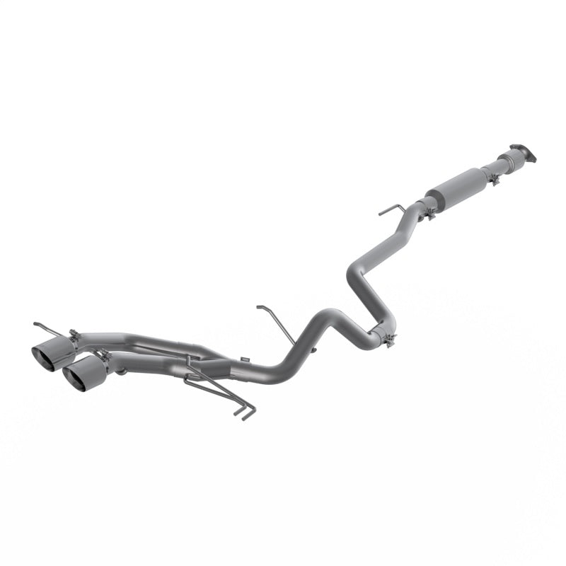 MBRP 2" Cat Back Dual Outlet 13-18 Hyundai Veloster Turbo w/ 4" OD Tips S4703AL