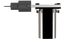 QTP Bolt-On QTEC Low Profile Oval Electric Cutout Valve