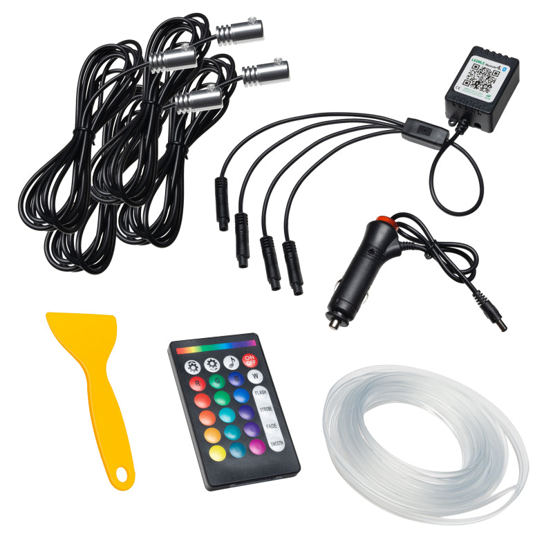 ORACLE Lighting ColorSHIFT Fiber Optic LED Interior Kit (4PCS) 4233-333-4