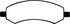 EBC 06-09 Chrysler Aspen 4.7 Yellowstuff Front Brake Pads