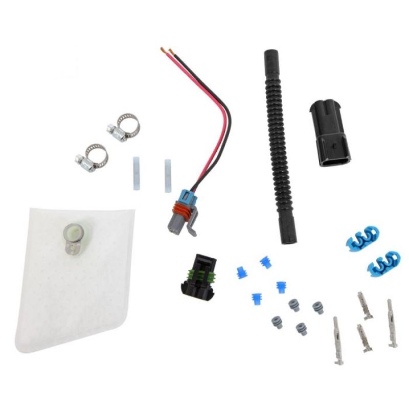 Walbro Universal Installation Kit: Fuel Filter/Wiring Harness/Fuel Line for F90000267 E85 Pump