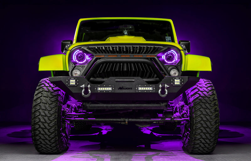 ORACLE Lighting Oculus 7" ColorSHIFT Bi-LED Projector Headlights for 07-18 Jeep Wrangler JK 5876-335