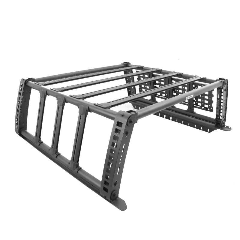 Go Rhino 19-21 Jeep Gladiator XRS Overland Xtreme Rack - Black