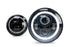 DV8 Offroad 07-18 Jeep Wrangler JK LED Projector Headlights w/ Angel Eyes