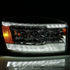AlphaRex NOVA LED Projector Headlights Plank Style Black for 06-08 Dodge Ram 1500HD 880537
