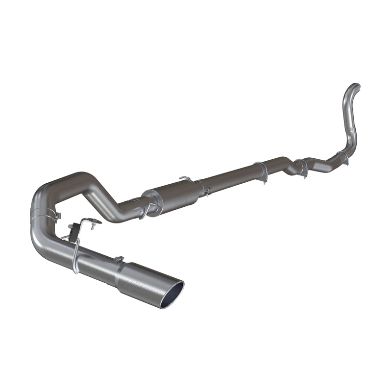 MBRP 4"Turbo Back Single Side Exit AL Exhaust Sys For 89-93 Dodge 2500/3500 Cummins 2WD ONLY S6148AL