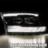 AlphaRex PRO-Series Projector Headlights Plank Style Black 09-18 Dodge Ram 1500HD 880597