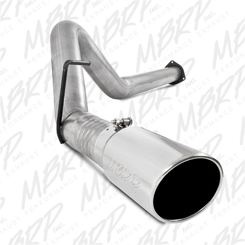 MBRP 4"Filter Back Single Side Exit AL & Down Pipe Exhaust For 11-14Ford 6.7L F-250/350/450 S6284AL