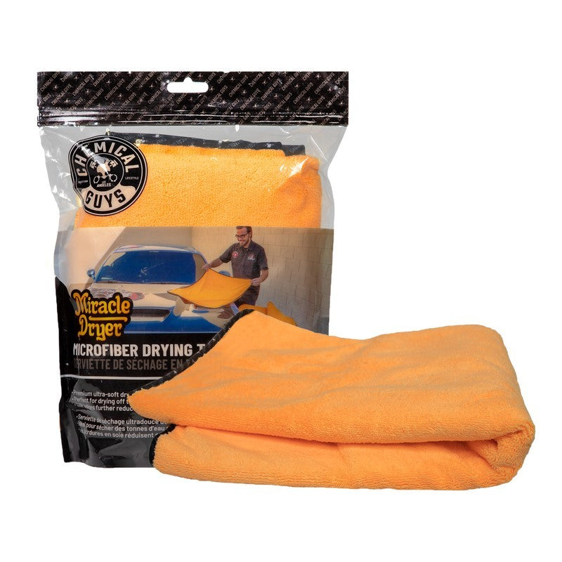 Chemical Guys Miracle Dryer Absorber Premium Microfiber Towel - 36in x 25in (Set of 12) MIC721