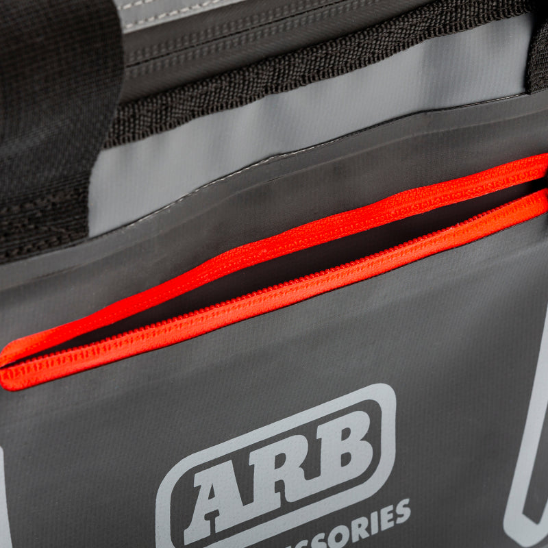 ARB Charcoal w/ Red Highlights Cooler Bag 15" L x 11" W x 9" 10100376