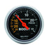 Autometer Sport-Comp 2-1/16" 30 IN HG/30 PSI Mechanical Boost/Vacuum Gauge - 3303