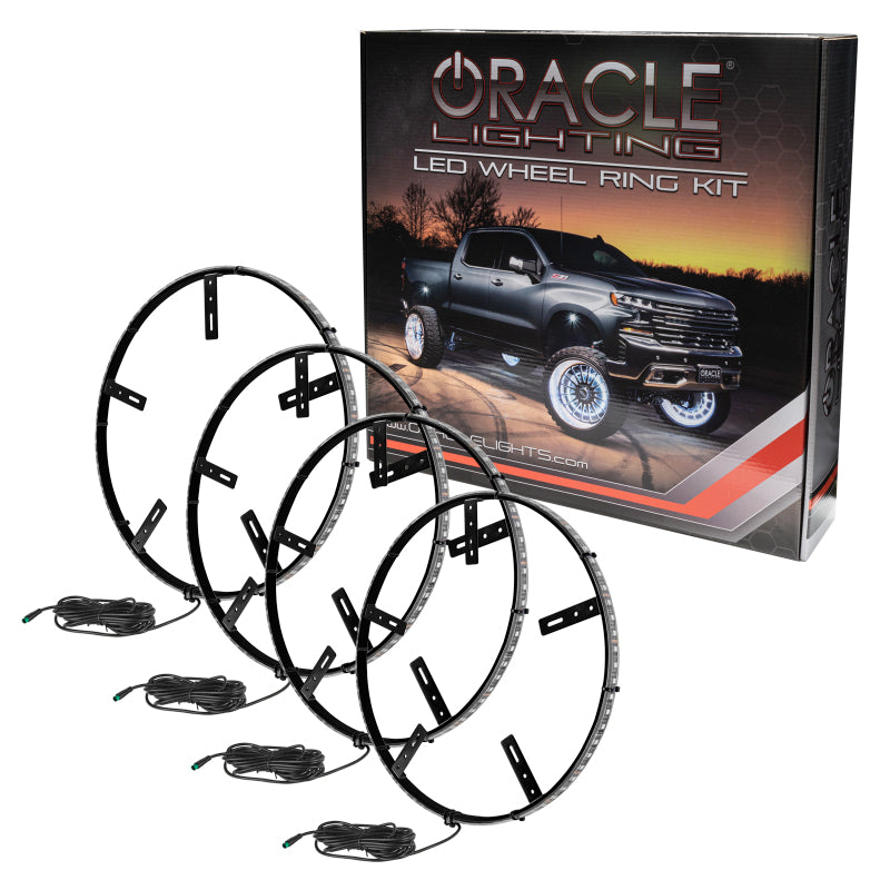 ORACLE Lighting ColorSHIFT RGB+W LED Illuminated Wheel Rings 4215-339