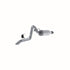 MBRP Exhaust, Single Rear Exit Aluminized for 04-06 Jeep Wrangler (TJ) Unlimited 4.0L I-6 S5520AL