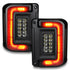 ORACLE Lighting Flush Mount Tinted LED Tail Lights for 07-17 Jeep Wrangler JK 5891-504-T