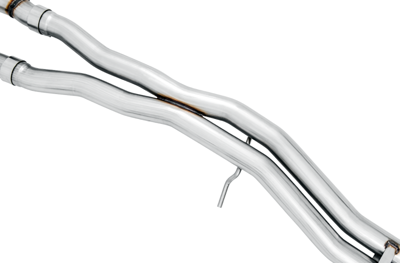 AWE Touring Edition Exhaust for Audi B9 SQ5 - Non-Resonated - No Tips (Turn Downs) 3020-31022