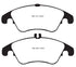EBC 12+ Mercedes-Benz C250 Coupe 1.8 Turbo Sport Edition Yellowstuff Front Brake Pads