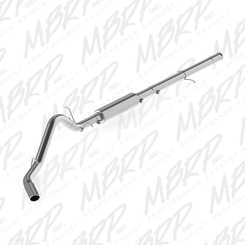 MBRP 3.5" Cat Back, Single Side Exit AL, 2014 Chevy/GMC 1500 Silverado/Sierra 6.2L V8 S5086AL