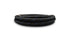 Vibrant -6 AN Two-Tone Black/Blue Nylon Braided Flex Hose (5 foot roll)