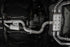 MBRP Quad Split Rear Exit 15-20 Audi S3, T304 w/ Carbon Fiber Tips (Active Exhaust) S46043CF
