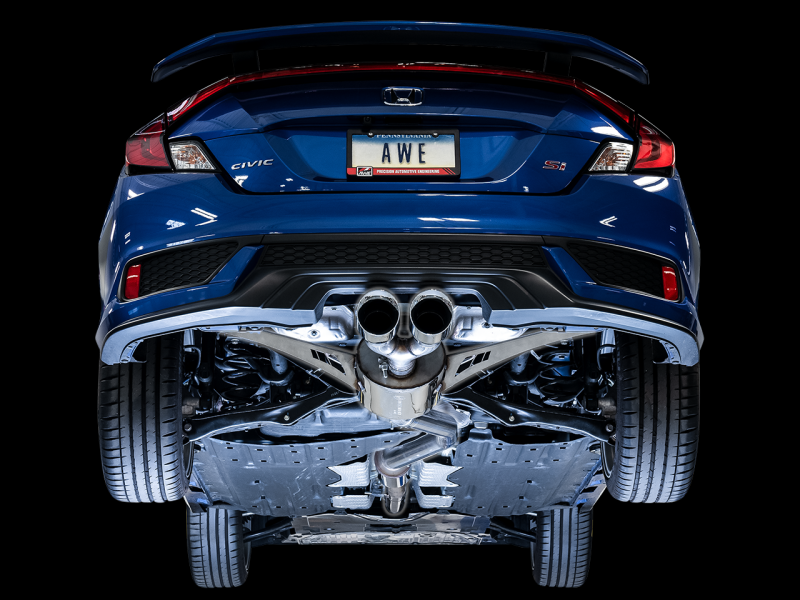 AWE Triple-to-Dual Tip Conversion Kit for 10th Gen Civic (AWE Exhaust required) 3810-31016