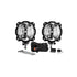 KC HiLiTES 6in. Pro6 Gravity LED Light 20w Single Mount Wide-40 Beam (Pair Pack System)