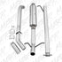 MBRP 3" Cat Back, Single Side AL, 07-08 Chev/GMC 1500 (Next Gen.) CC EC 6'6" bed 4.8/5.3L S5036AL