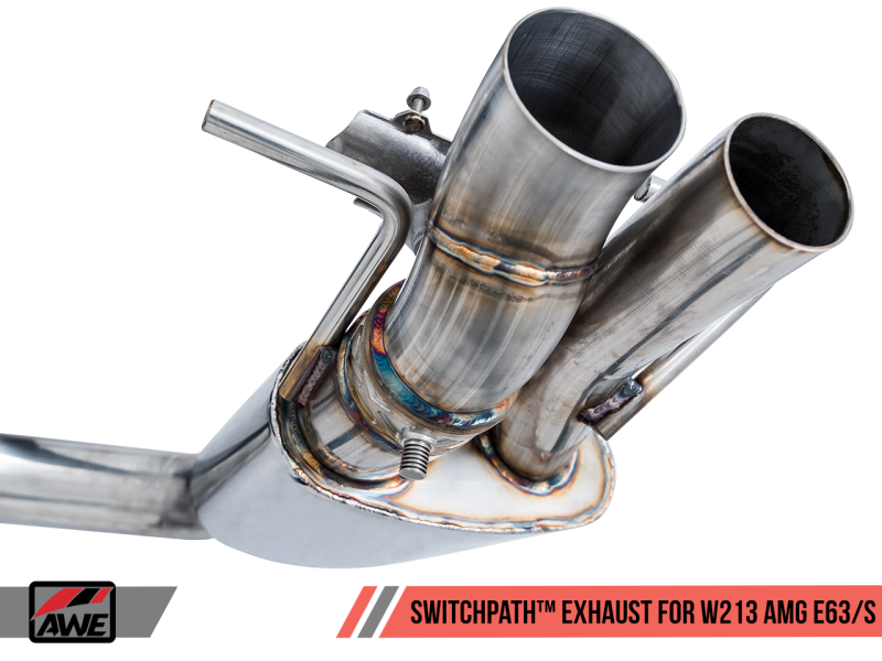 AWE Tuning SwitchPath Exhaust System for DPE Cars for Mercedes-Benz W213 AMG E63/S Sedan/Wagon 3025-31044